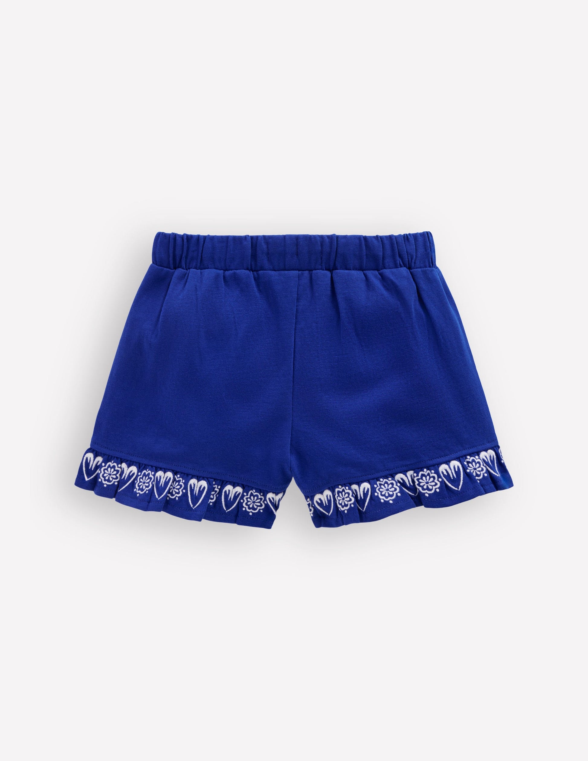 Jersey-Shorts mit Stickerei-Leuchtendes Blau Stickerei-2