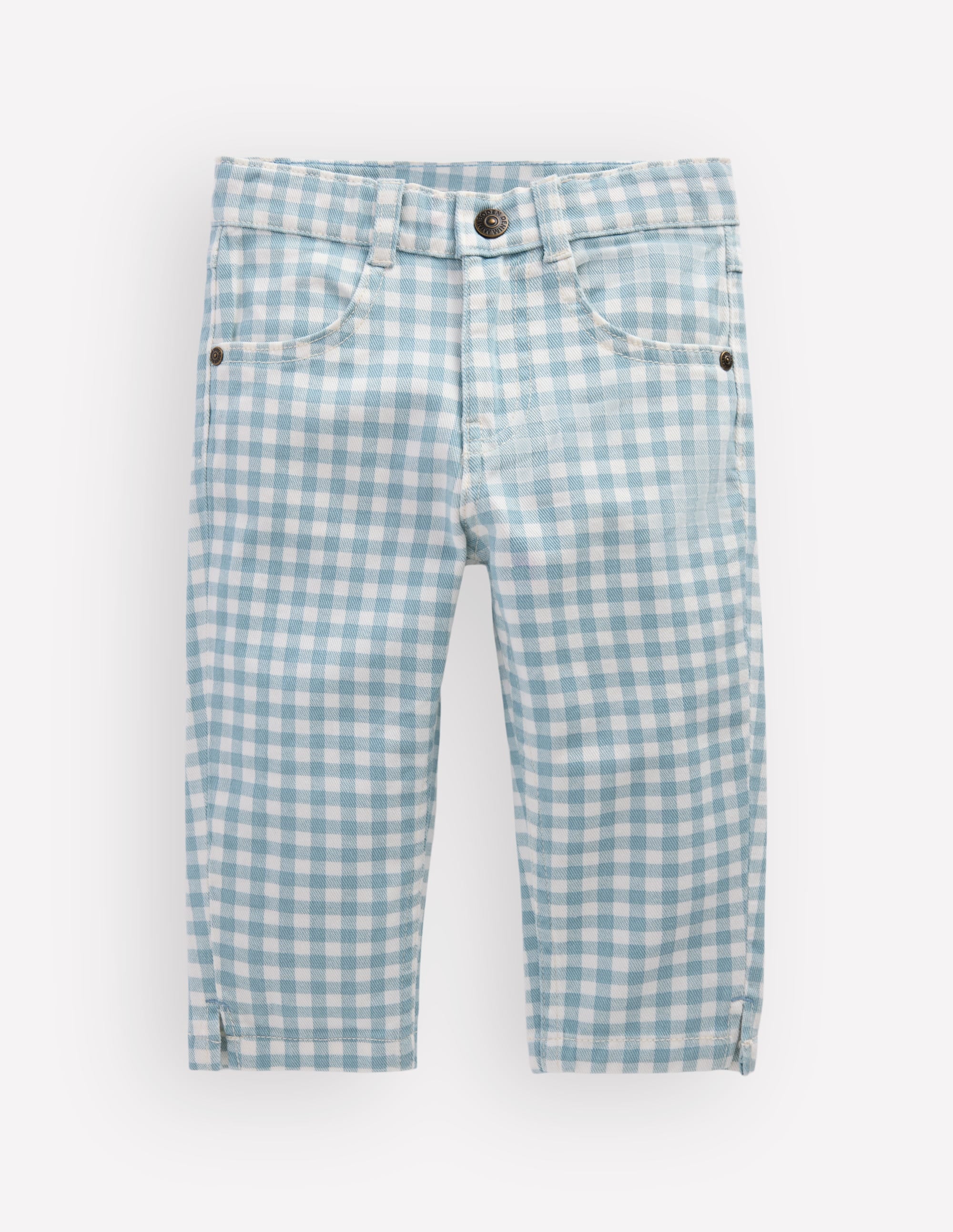 Caprihose-Blau Karo - Image 4