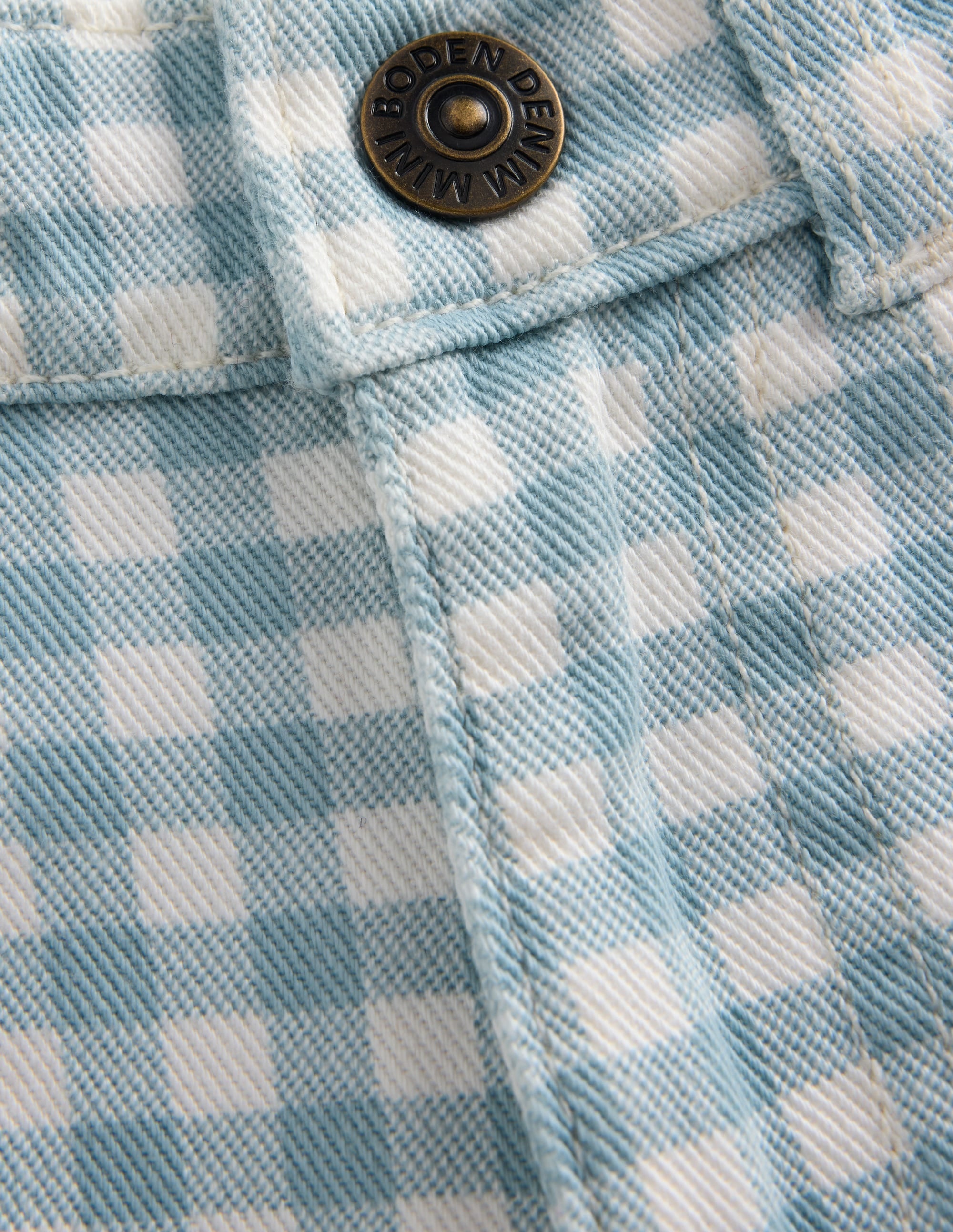 Caprihose-Blau Karo - Image 6
