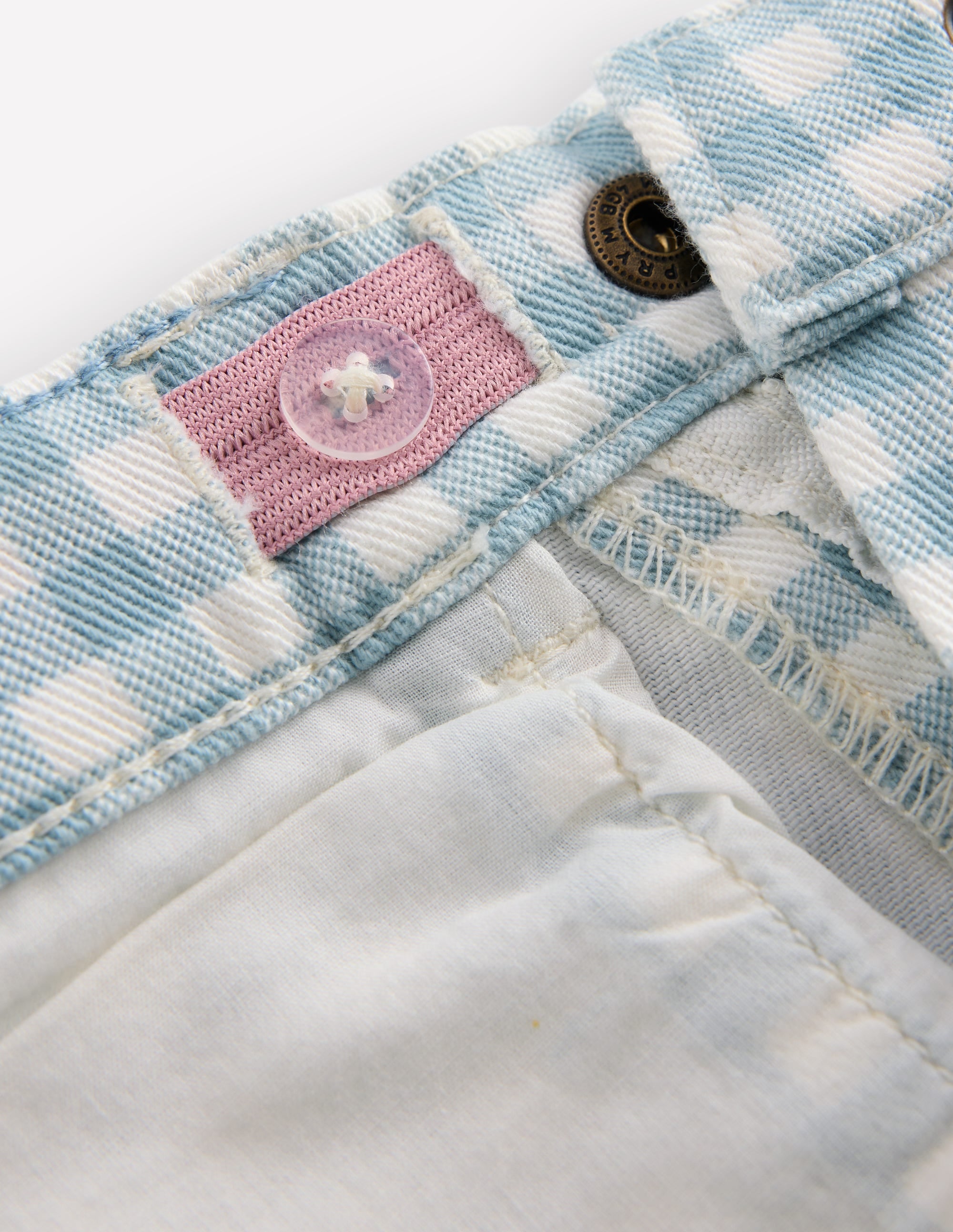 Caprihose-Blau Karo - Image 7