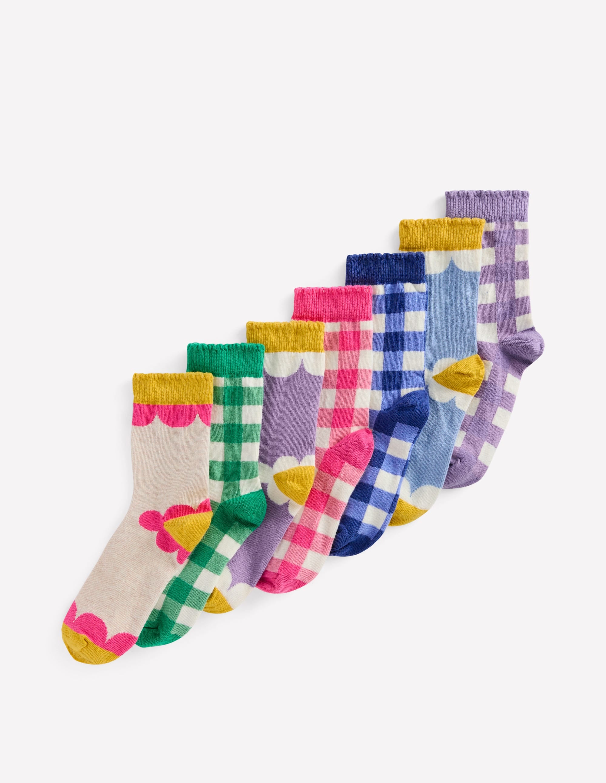 Socken im 7er-Pack-Blume - Image 1