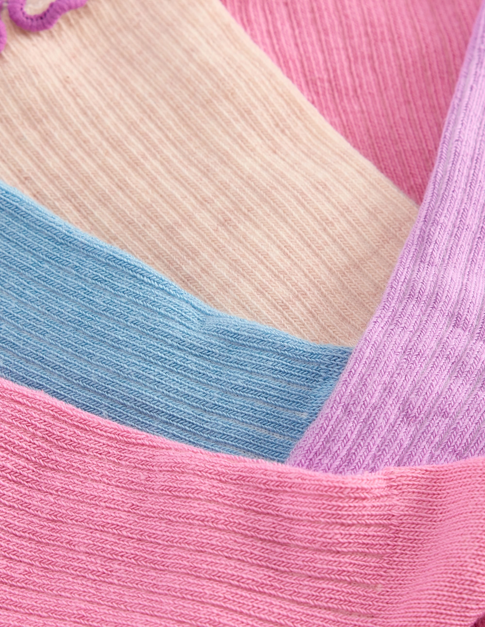5 paires de chaussettes à volants-Printemps multi - Image 2