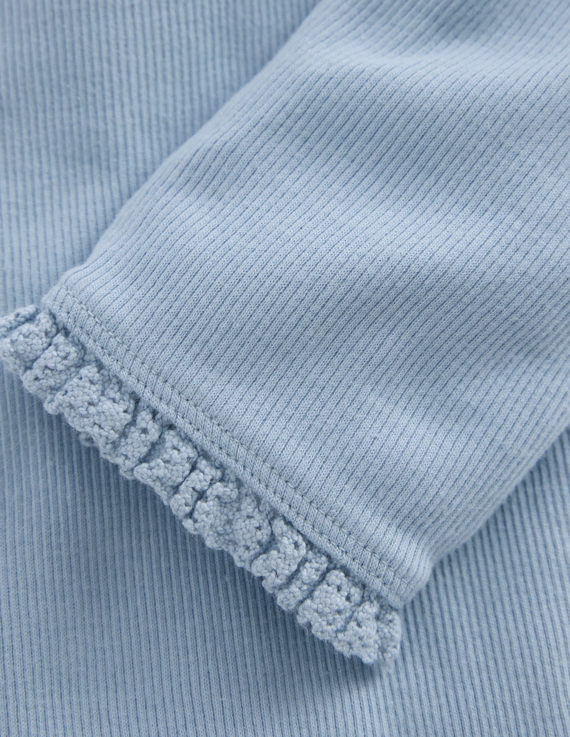 Gerippte Leggings-Gletscherblau-3