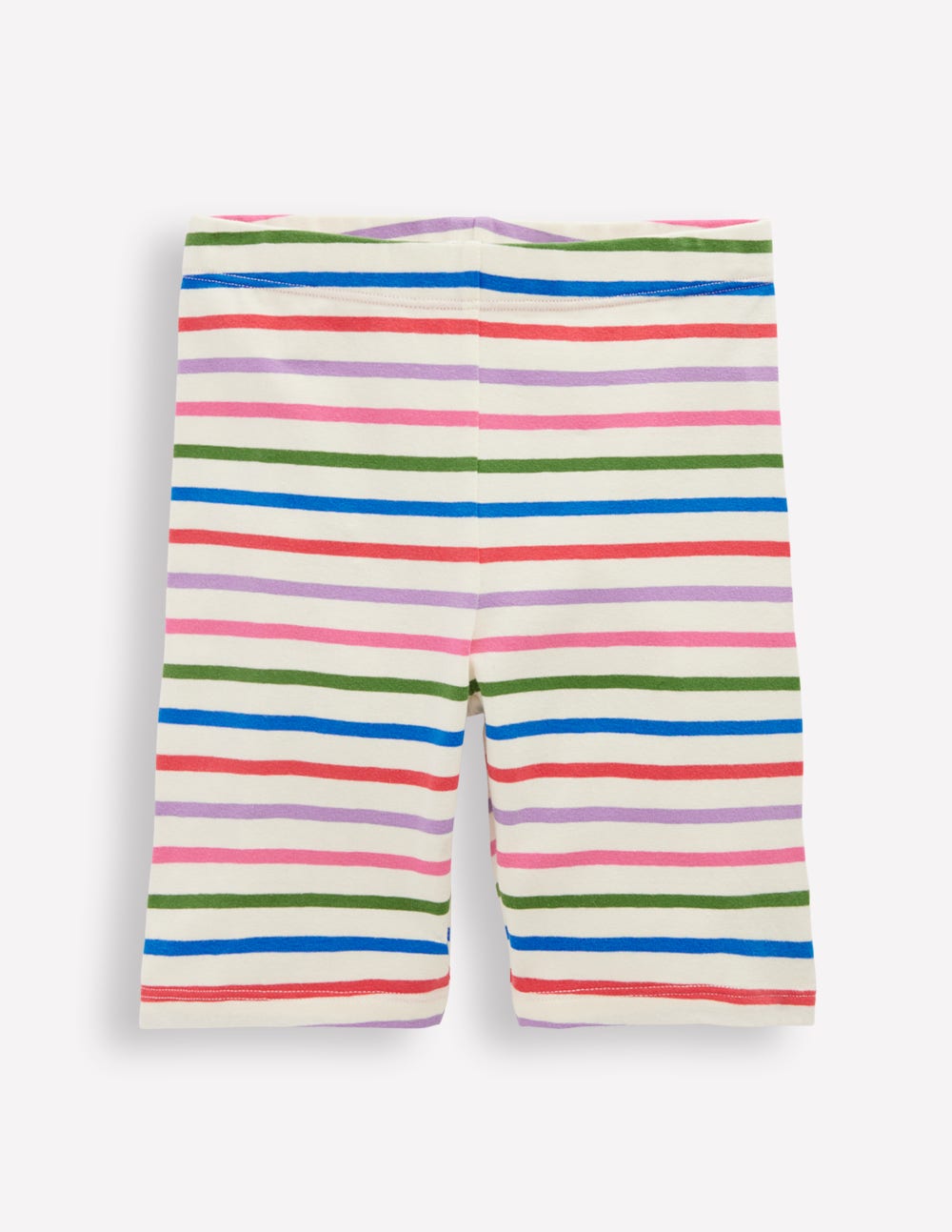 Radlerhose-Ackerbohnengrün/Pink, Gestreift - Image 1