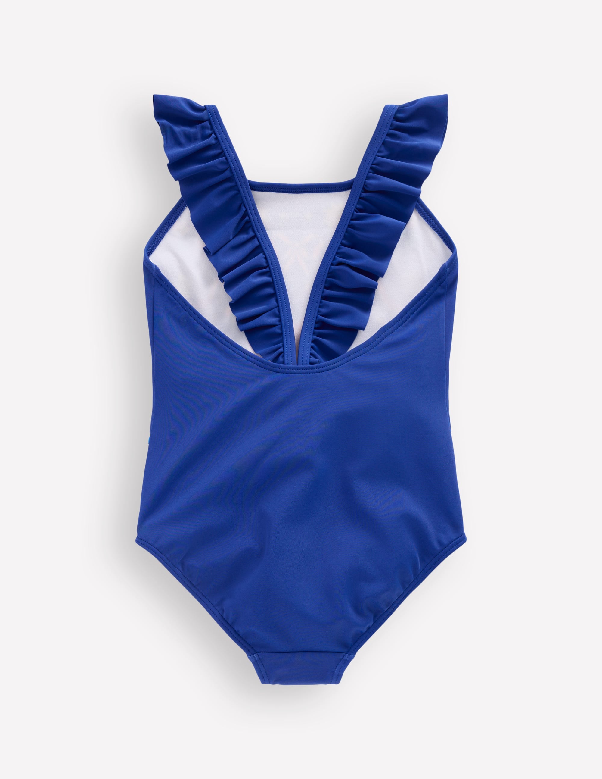 Maillot de bain Hallie à bretelles volantées-Licorne bleu saphir - Image 2