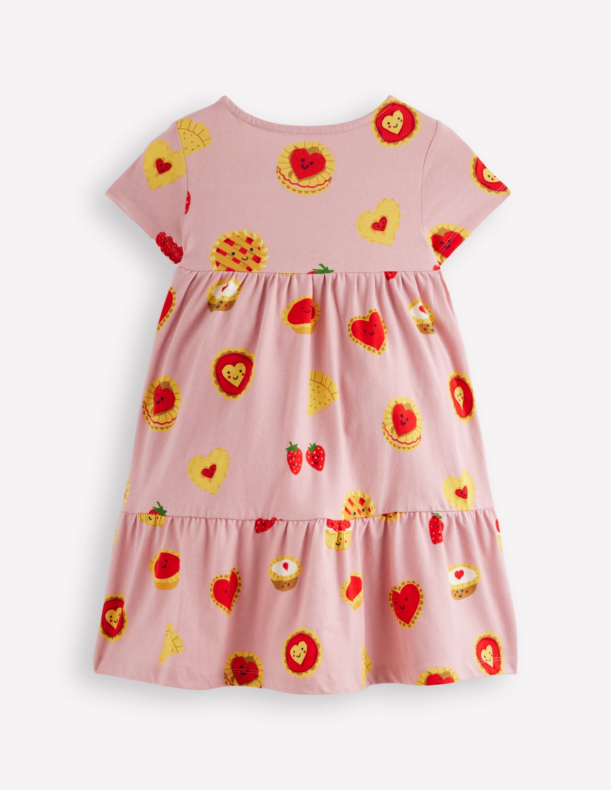 Ariel Jerseykleid zum Herumwirbeln-Vintage-Rosa Süße Leckereien - Image 2