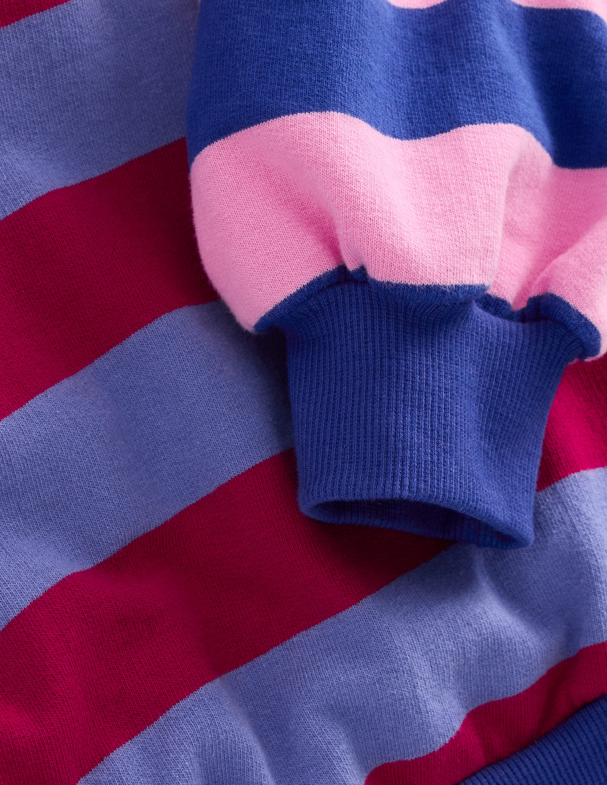 Bedrucktes Sweatshirt-Bunt Kuddelmuddel-Streifen - Image 3