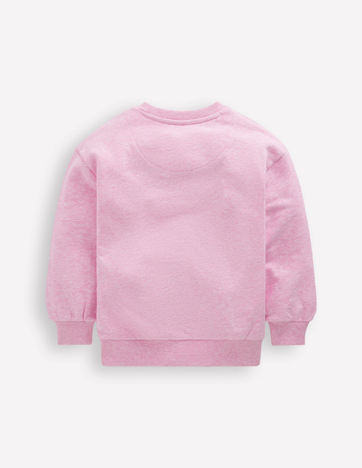 Sweat Bobbie à appliqué-Motif Love rose chiné - Image 2