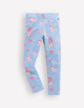 Lustige Leggings-Hellblau Ballettschuhe