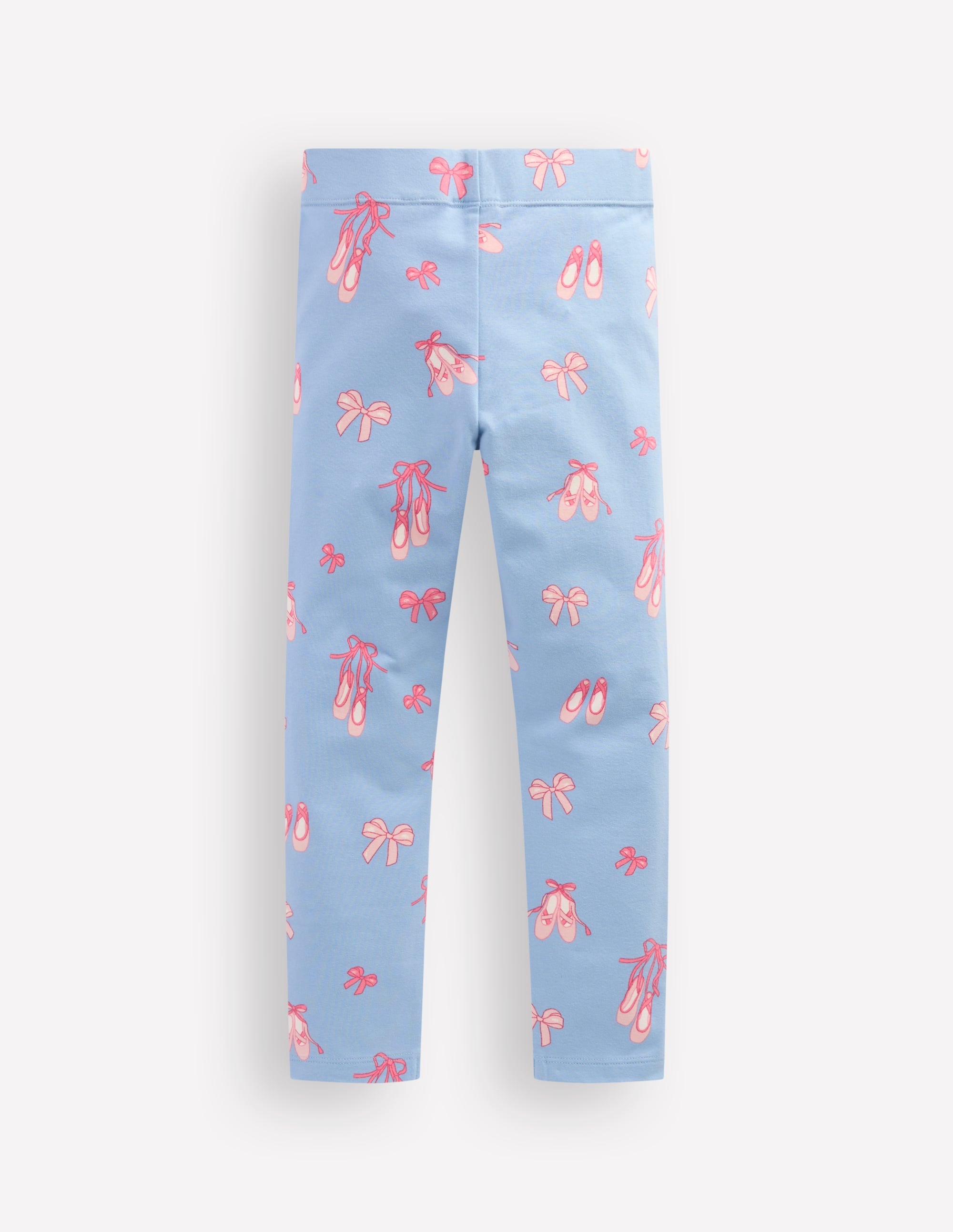 Lustige Leggings-Hellblau Ballettschuhe - Image 2