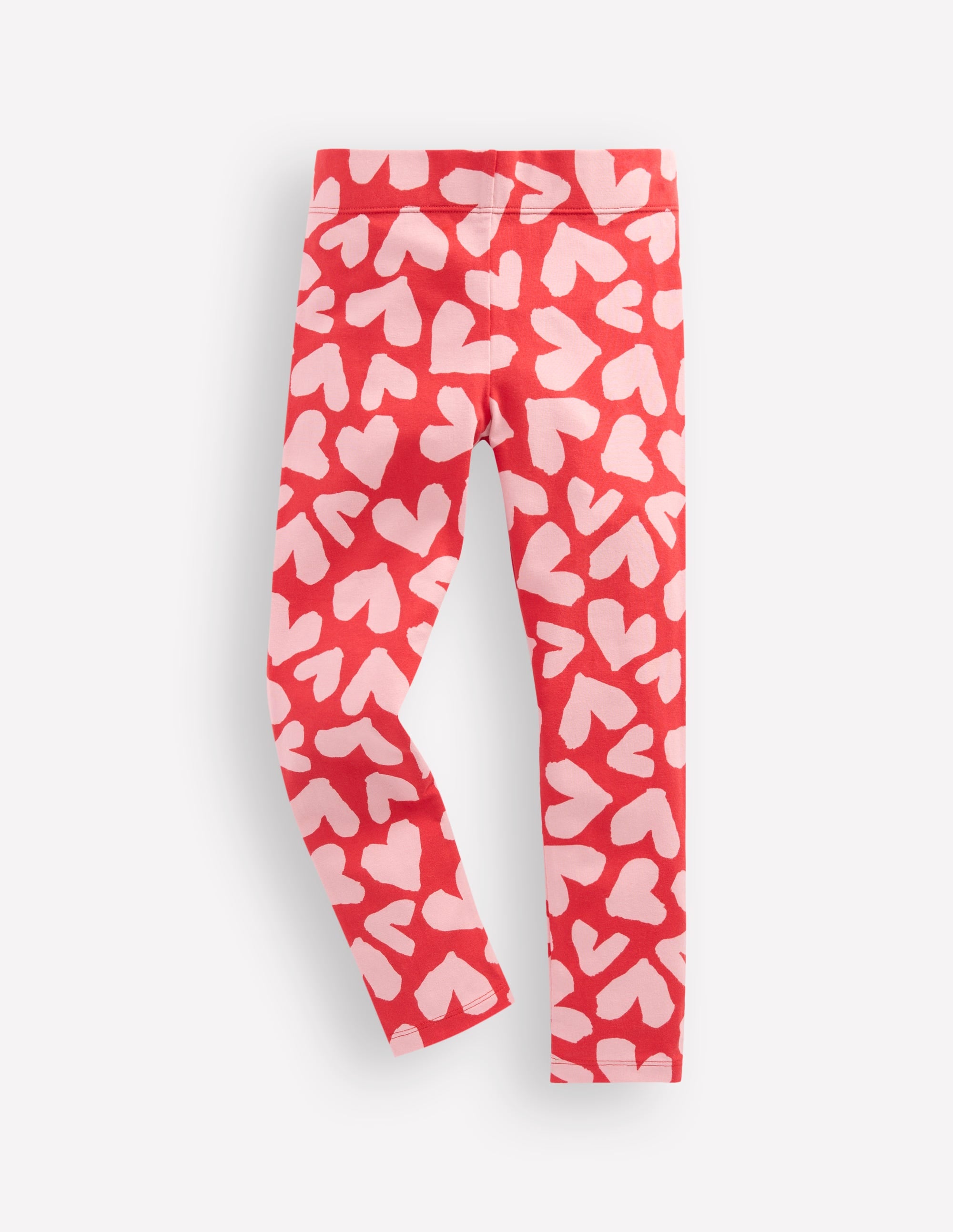 Lustige Leggings-Rot Herzen - Image 1