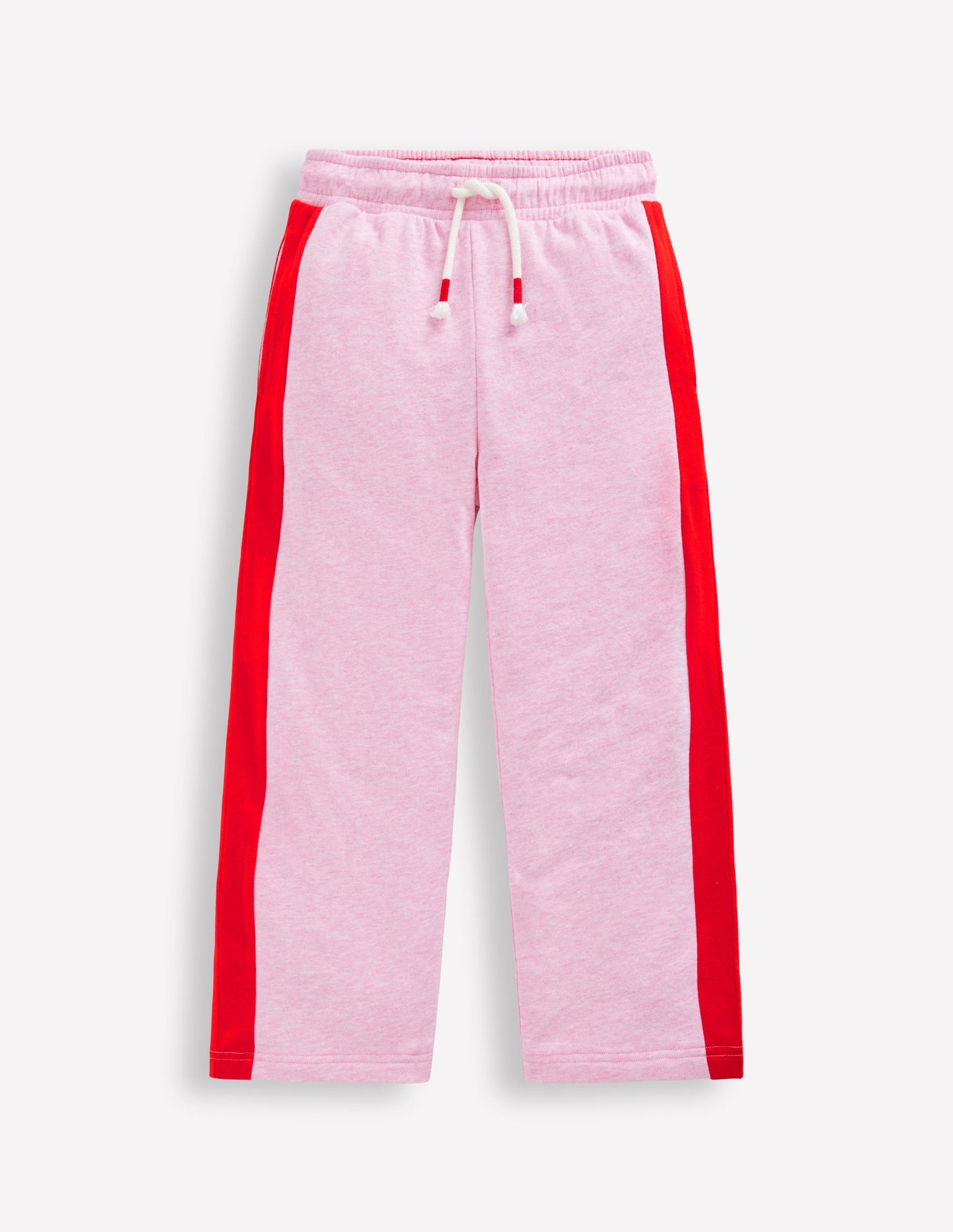 Bobbie Jogginghose mit Applikationen-Pink Meliert Love