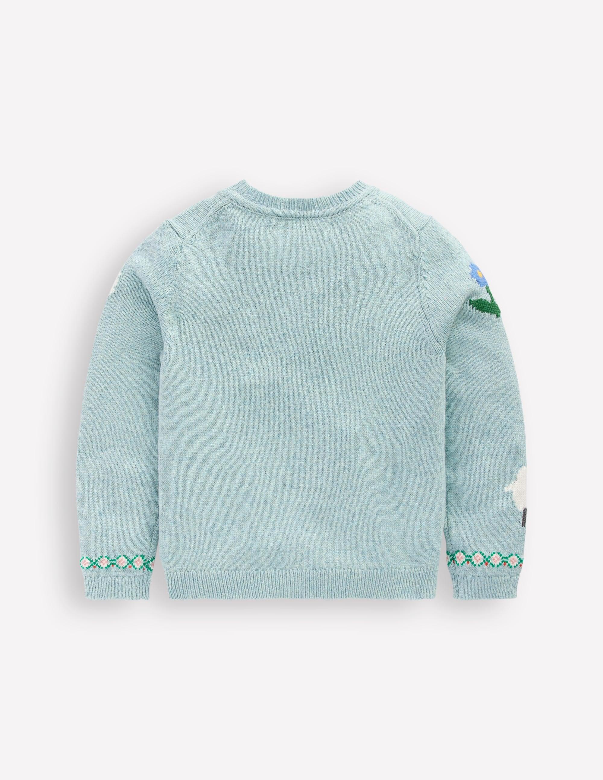 Gilet à logo fun-Motifs de Pâques bleu gustavien - Image 2