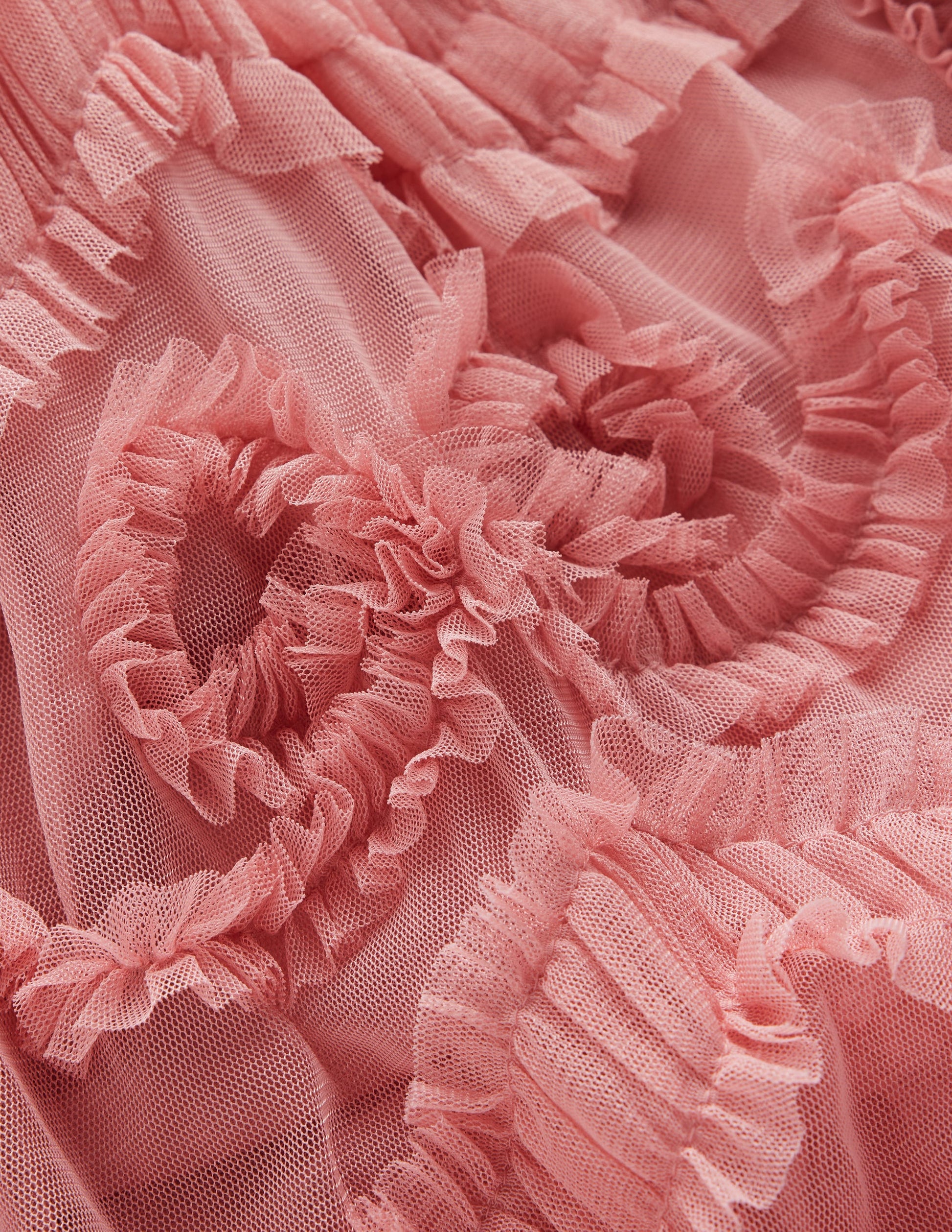 Kleid mit Tüllschleifen für besondere Anlässe-Mandelblütenrosa-4