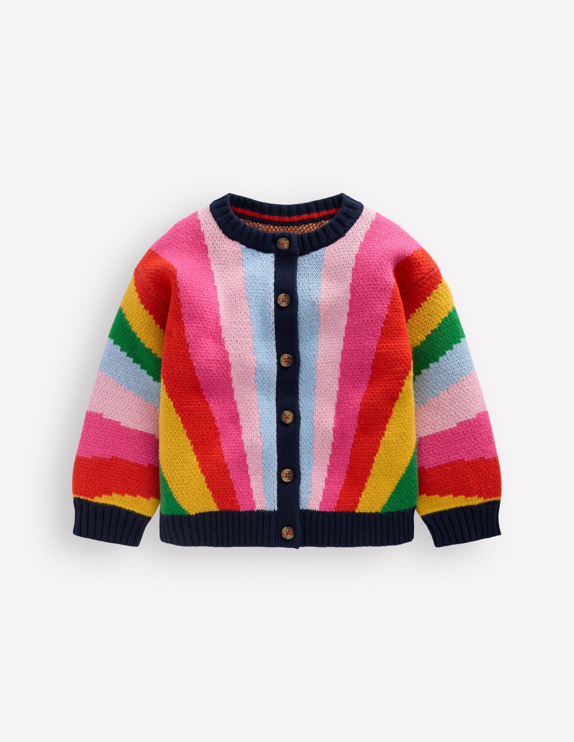 Strickjacke in Regenbogenfarben-Arc-en-ciel multi-2