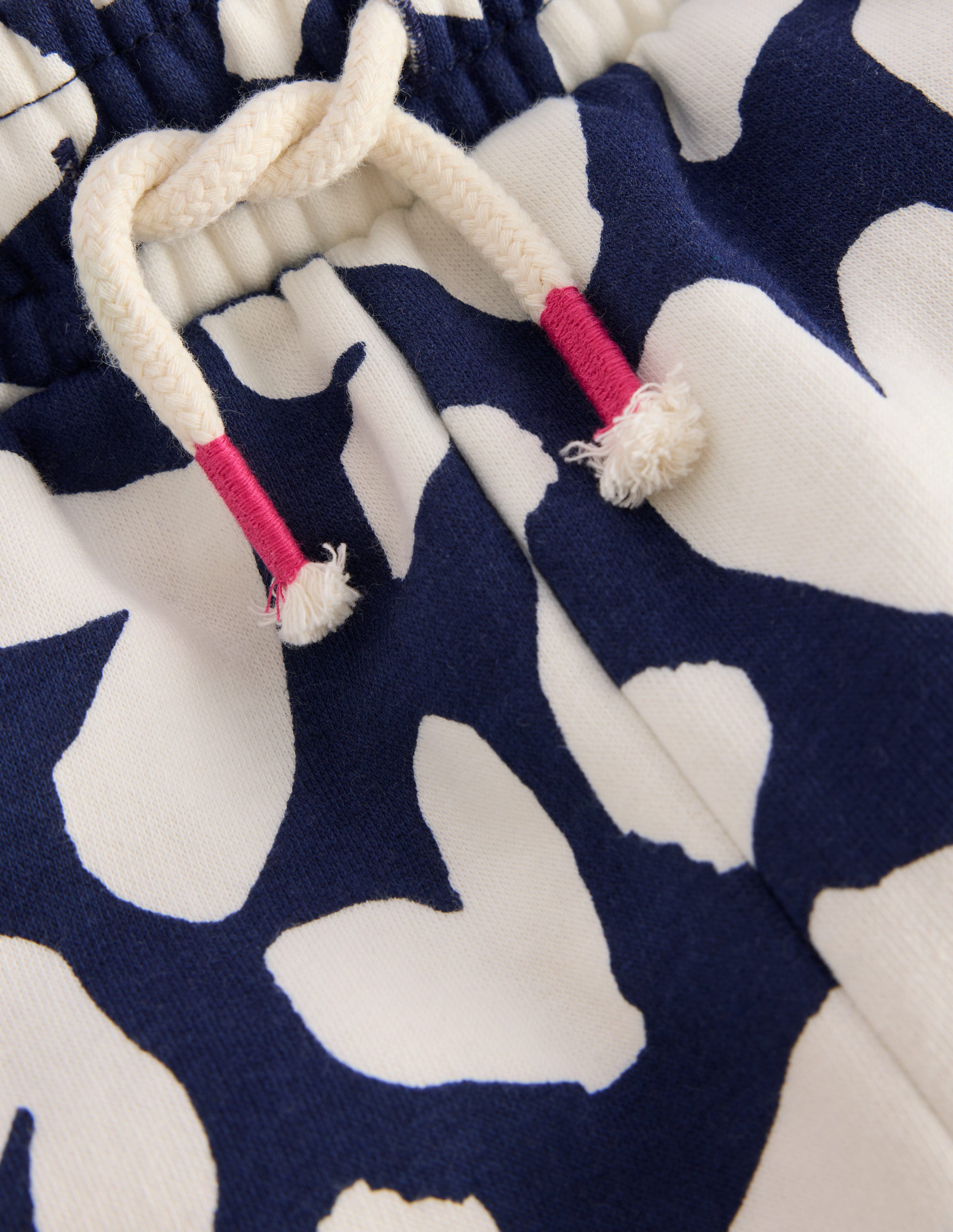 Bas de jogging cosy imprimé-Cœurs Bleu Marine - Image 3