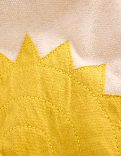 Bequeme Jogginghose mit Druck-Applizierte Formen-4