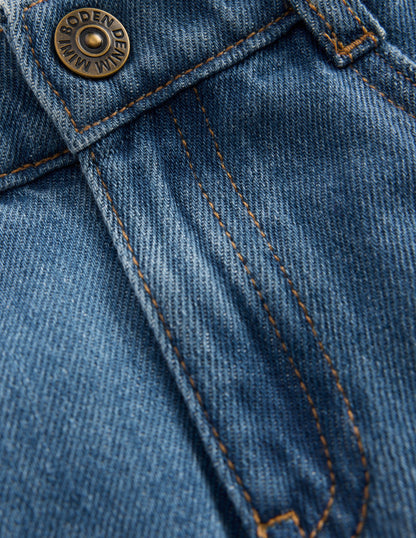 Barrel Leg Jeans-Mid Vintage Denim-3