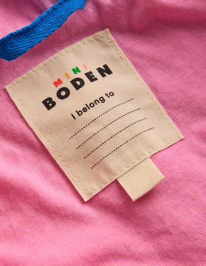 Sweat zippé décontracté en borg-Borg à appliqué Love-6