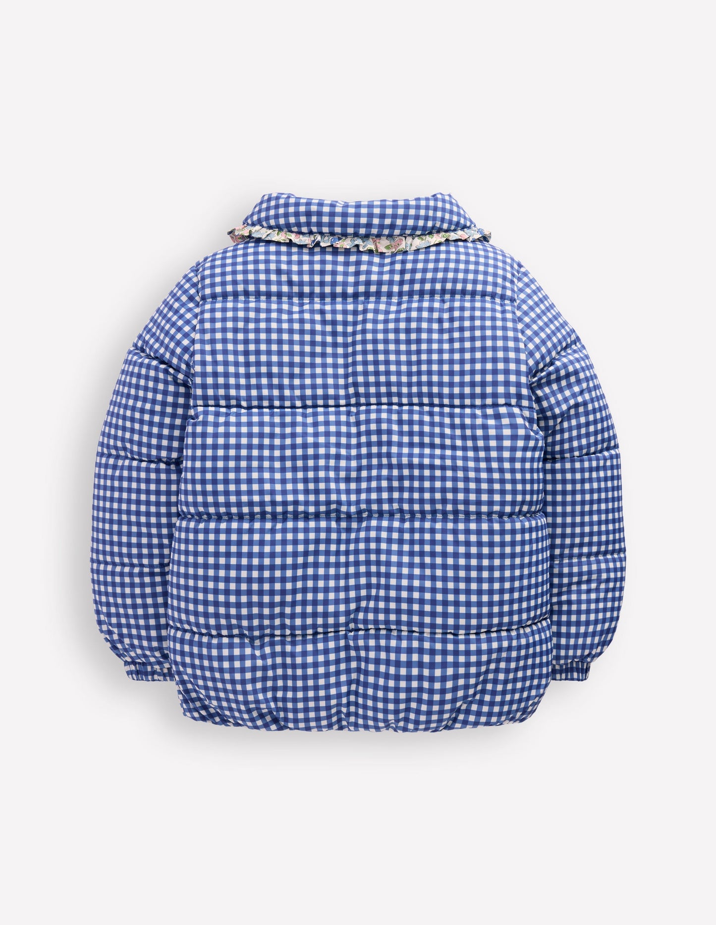 Doudoune vichy-Mélange floral vichy