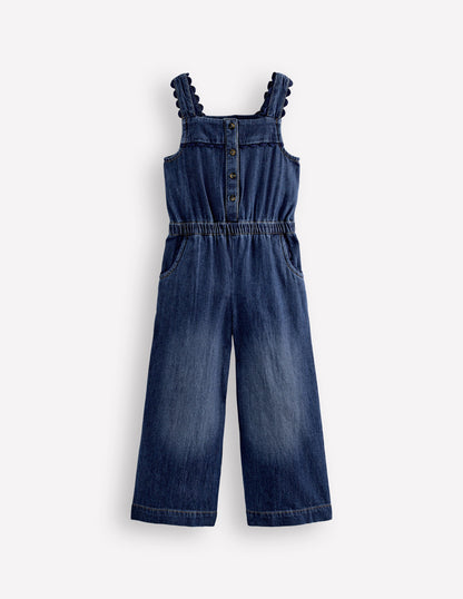 Gewebter Jumpsuit-Medium Vintage-1