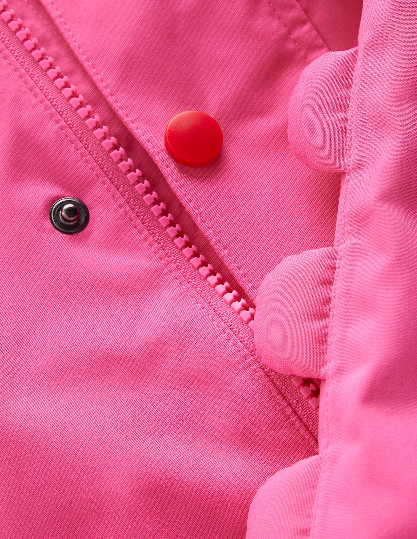 Novelty Waterproof Jacket-Sorbet Pink Monster