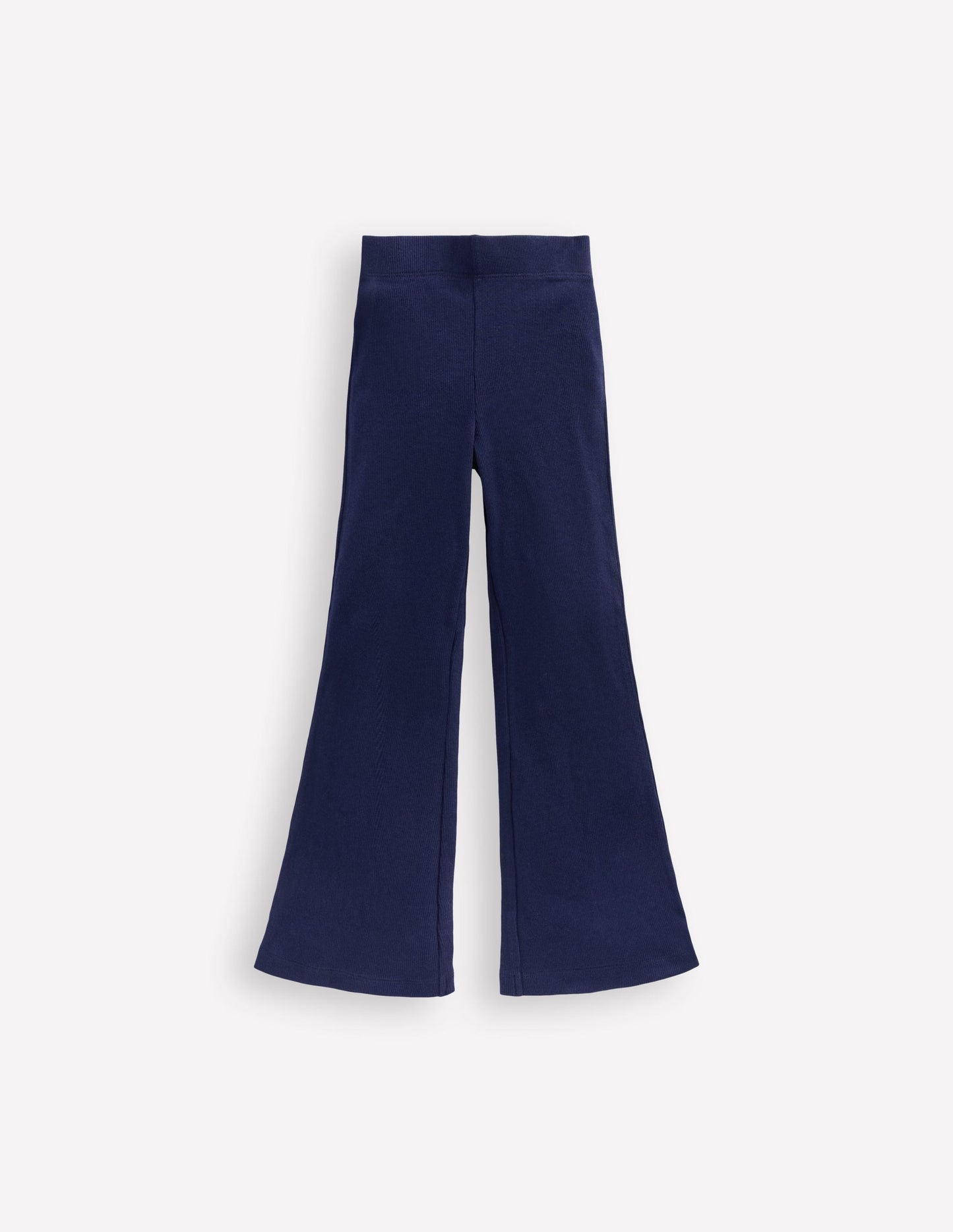 Gerippte, ausgestellte Leggings-Schuluniform-Marineblau