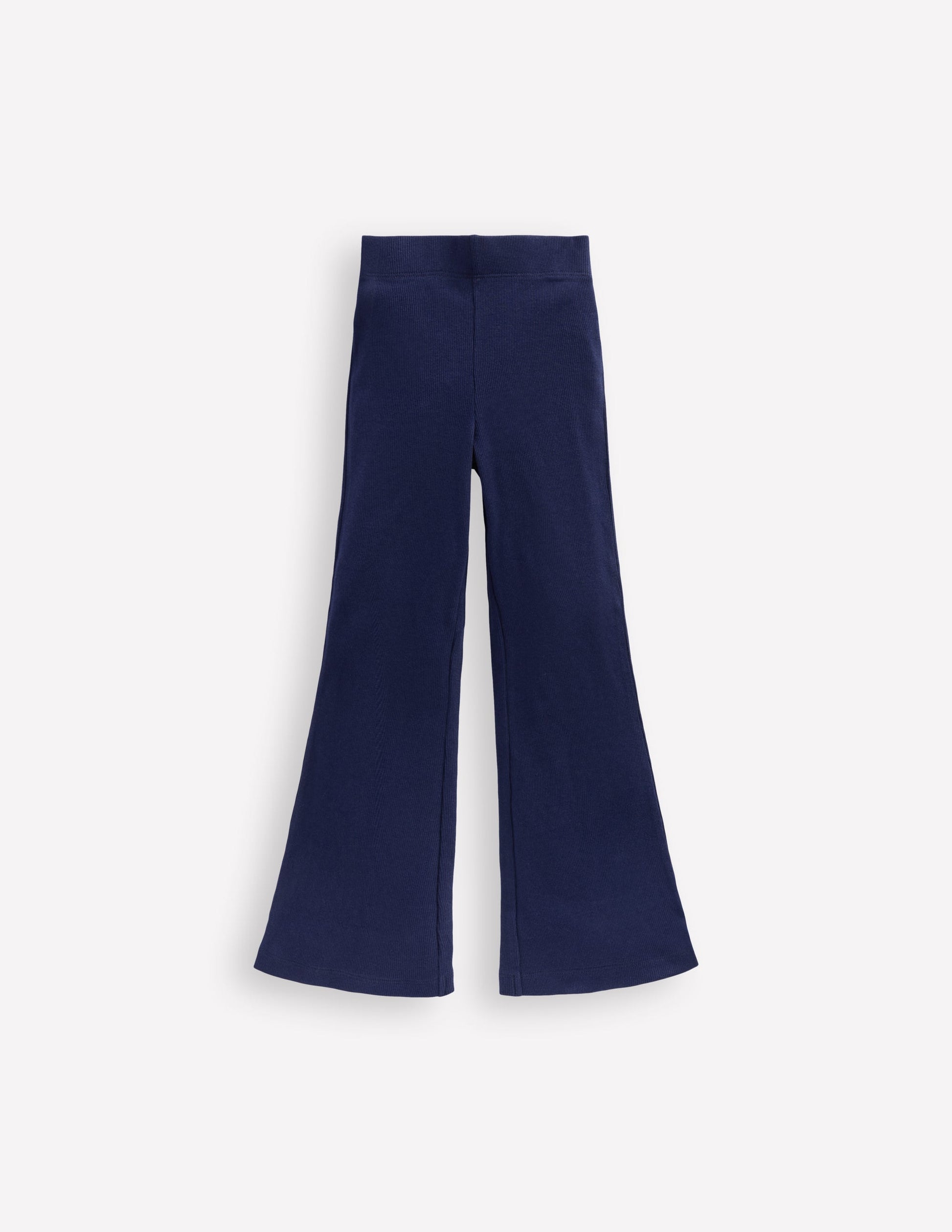 Gerippte, ausgestellte Leggings-Schuluniform-Marineblau-6