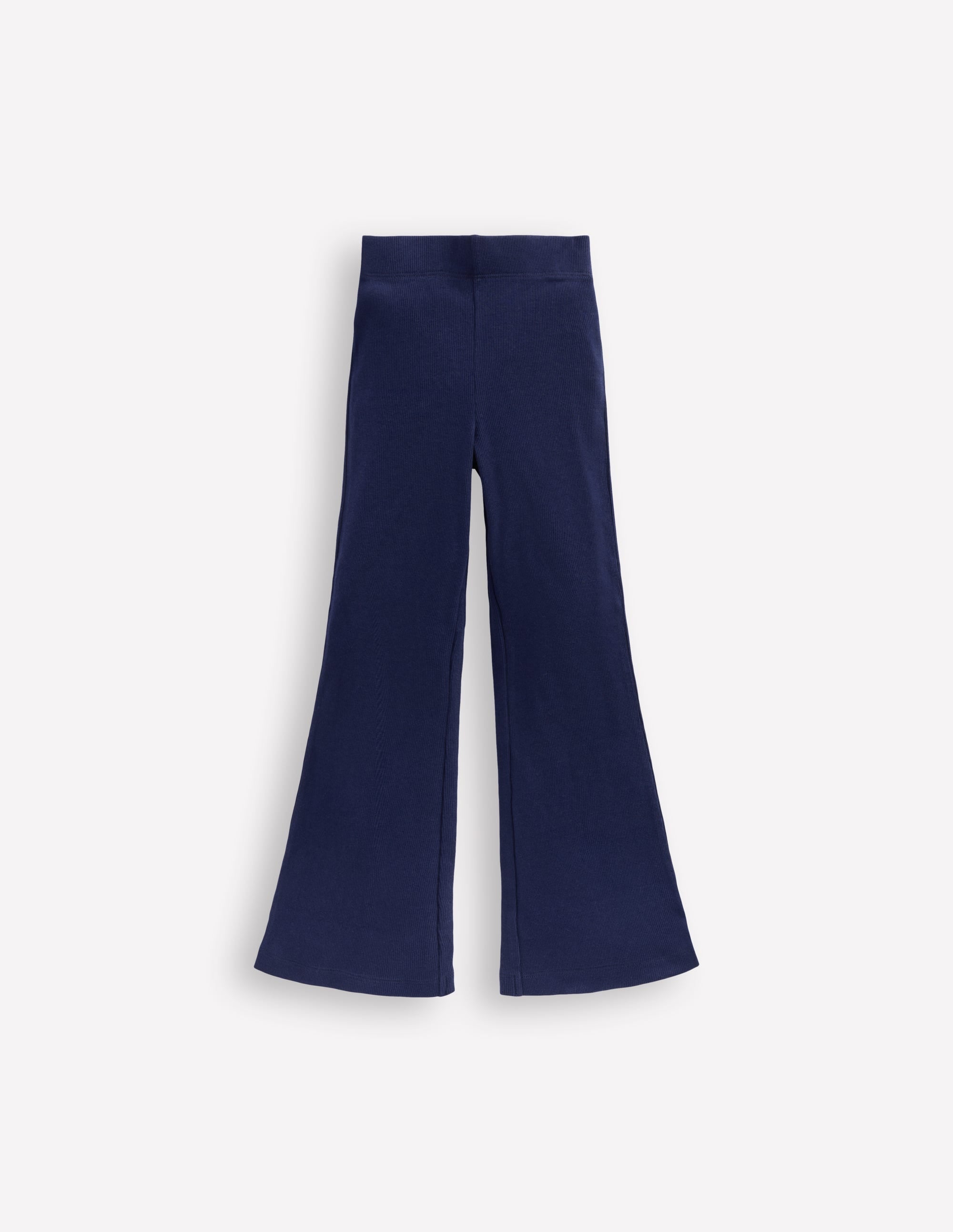 Gerippte, ausgestellte Leggings-Schuluniform-Marineblau - Image 5