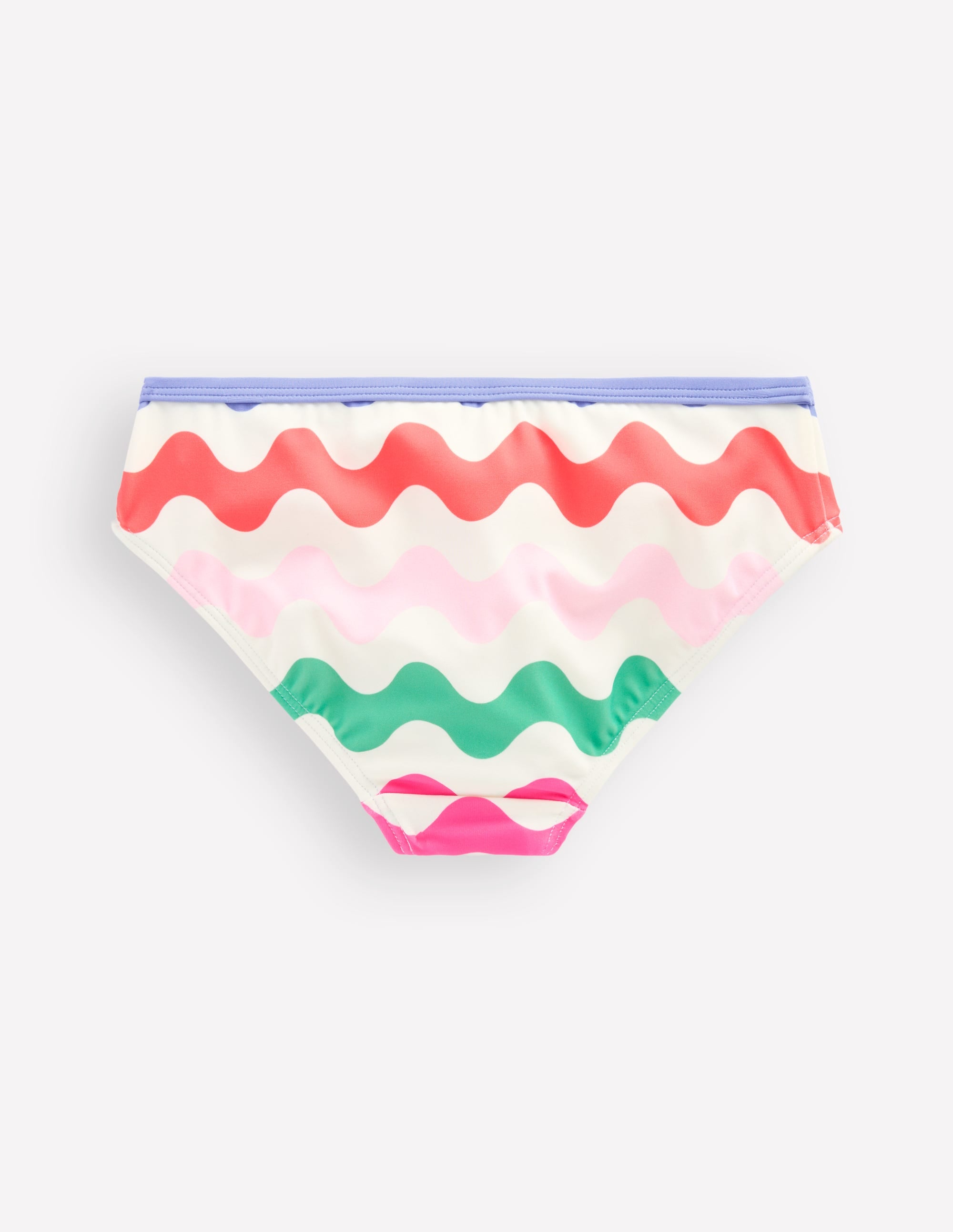 Gemusterte Bikinihose-Bunt Welle - Image 2