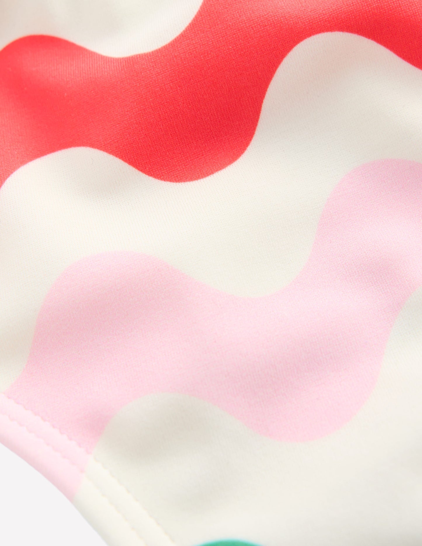 Gemusterte Bikinihose-Bunt Welle