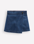 Gewebter Wickel-Skort-Medium Vintage