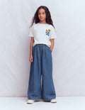 Plissierte Culotte-Medium Vintage