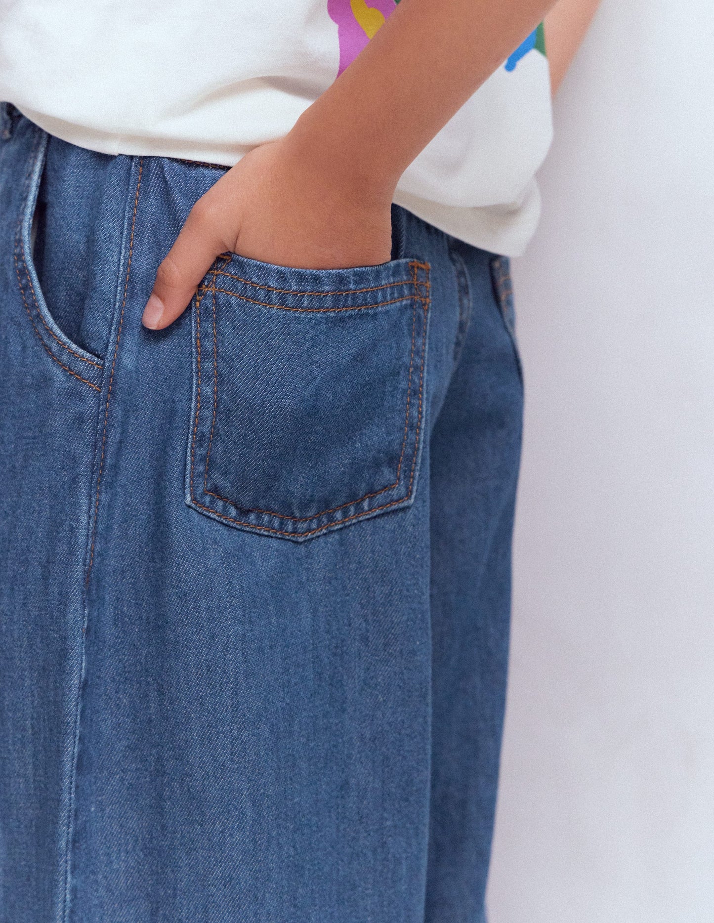 Plissierte Culotte-Medium Vintage