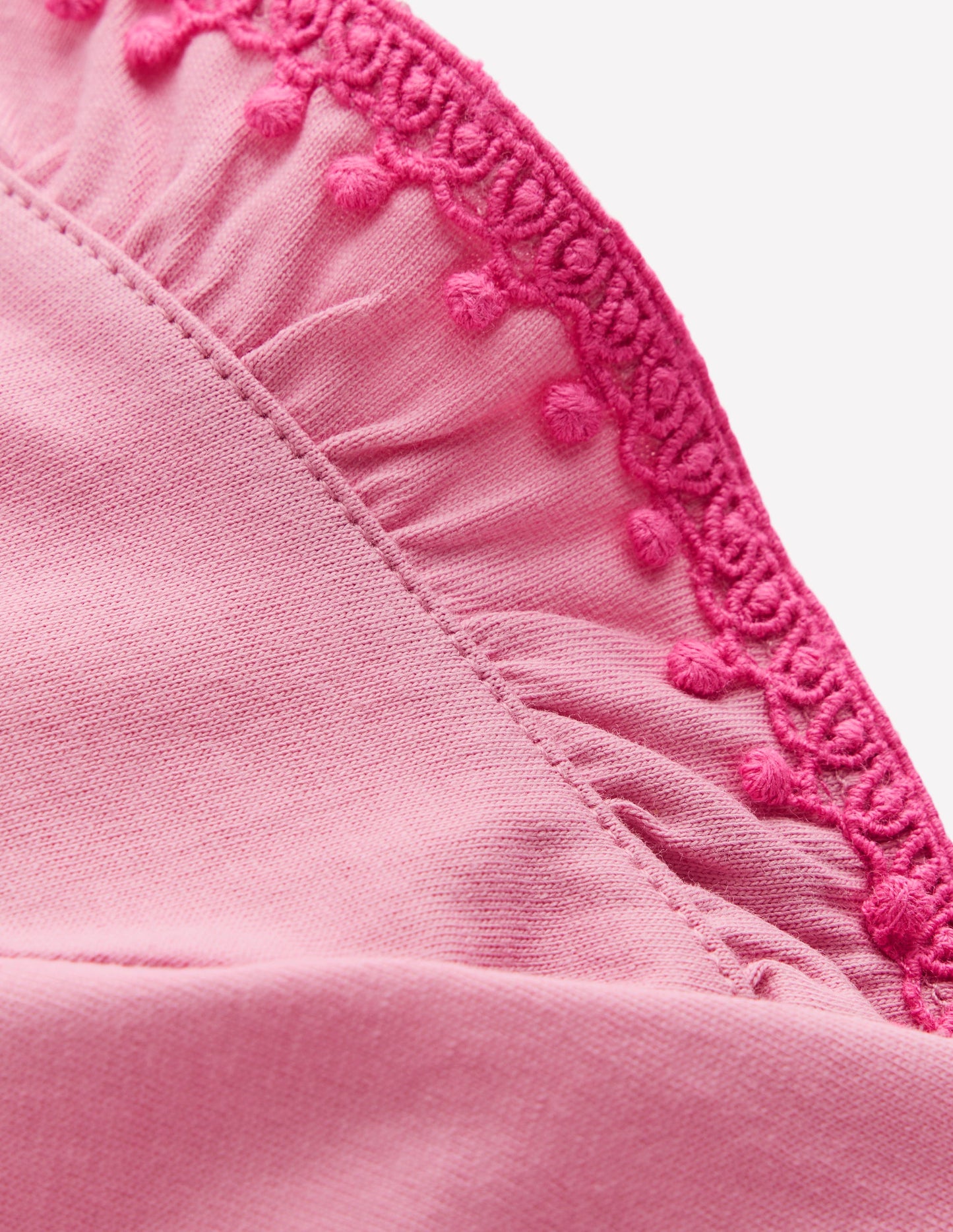 T-shirt à manches volantées-Polignac