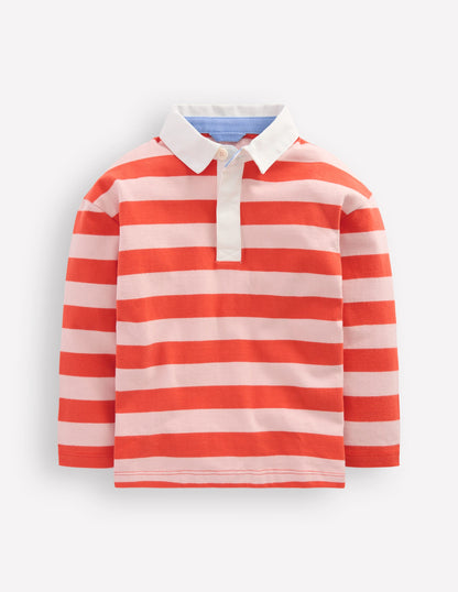 Top de rugby à emmanchures basses-Rayé fiesta/lotus-1