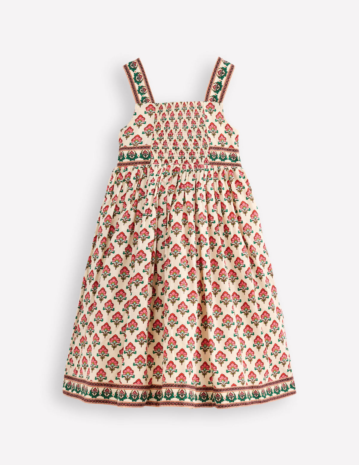 Remy Kleid mit durchgehender Knopfleiste-Holzschnittmuster - Image 2