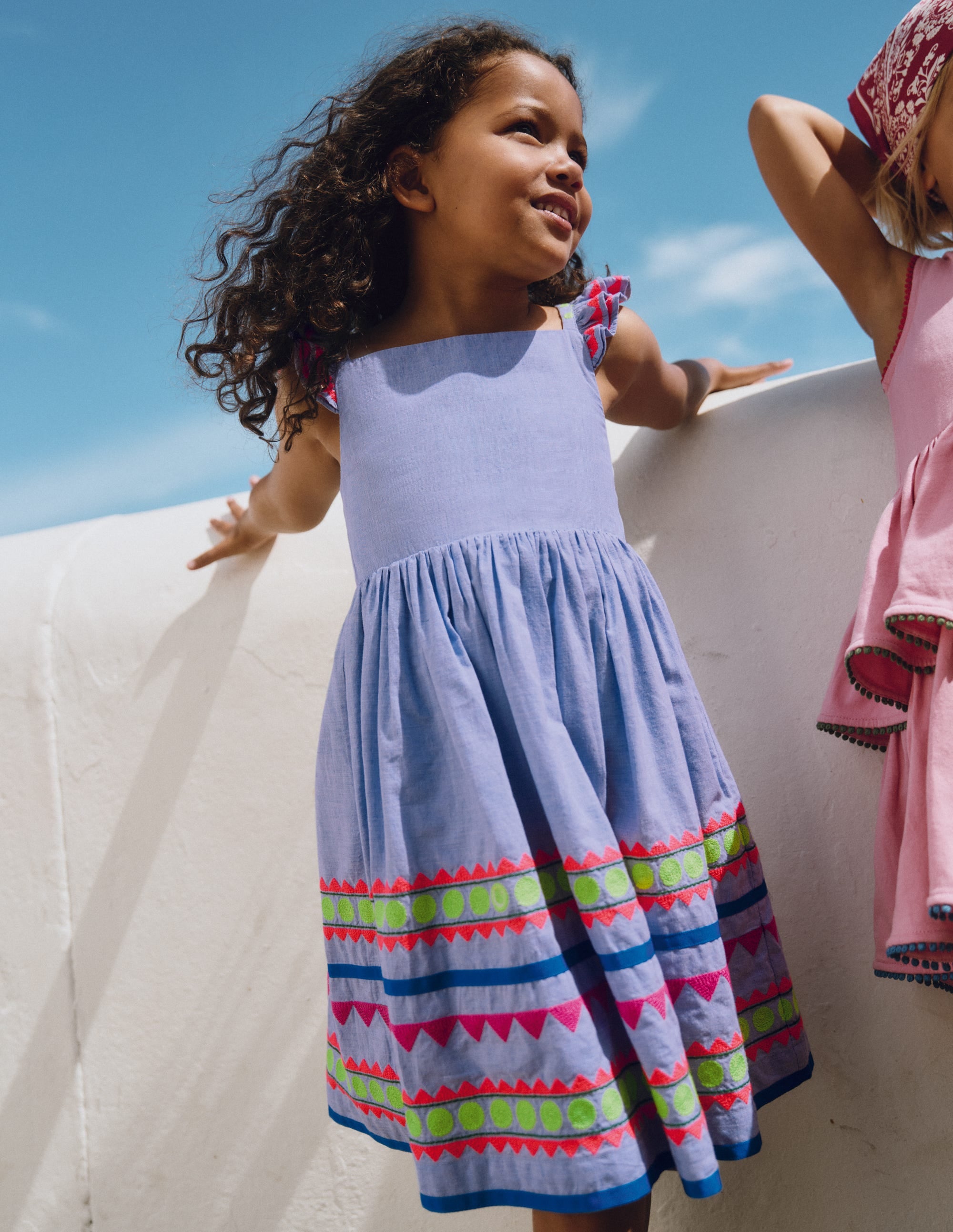 Annalisa Twirly Sundress - Aztec Print | Boden EU
