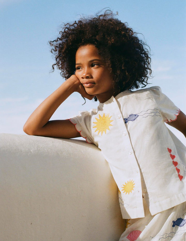 T-shirt à manches longues - Jaune clair/rayé - ENFANT | H&M CA T-shirt à manches longues - Jaune clair/rayé - ENFANT | H&M CA