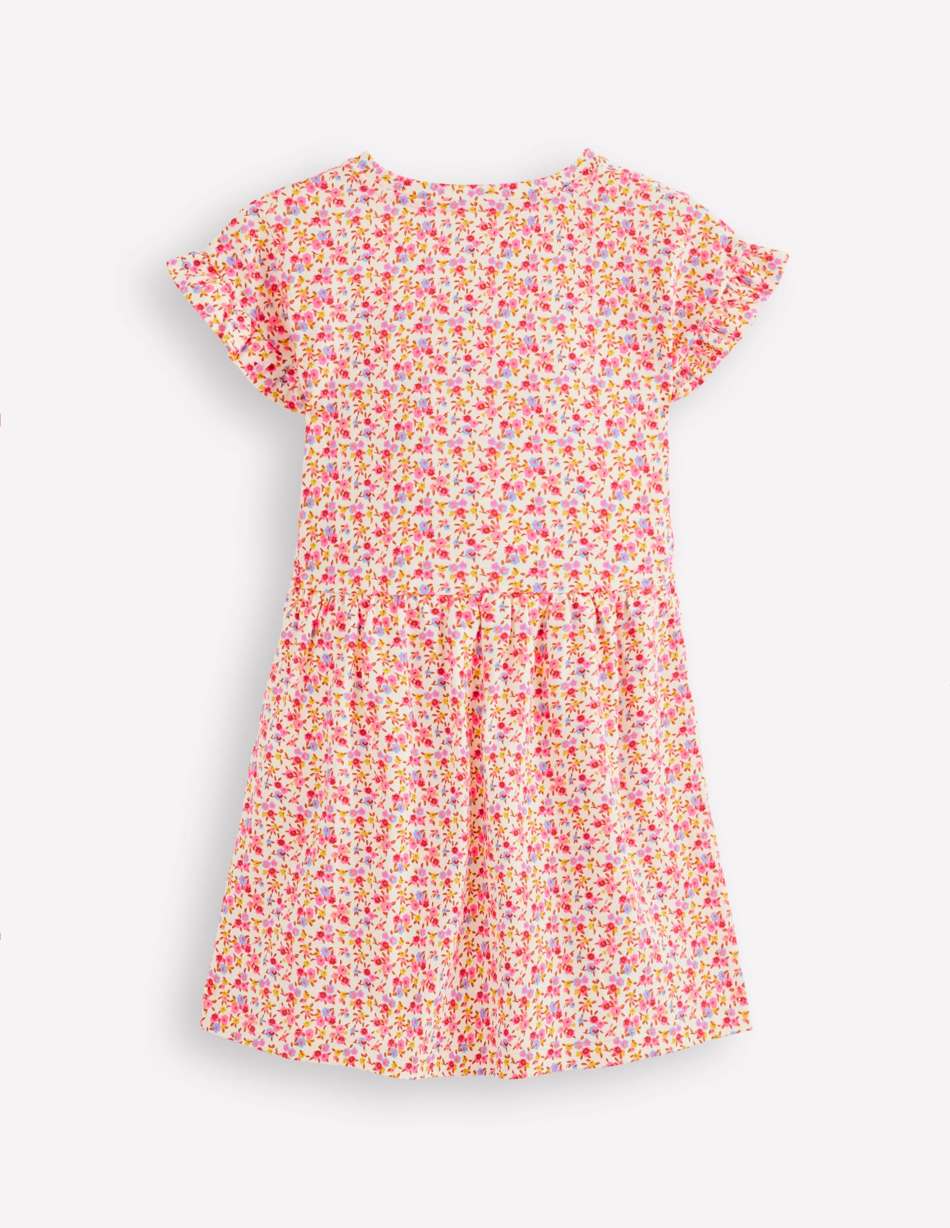Robe T-shirt en jersey-Motif petites fleurs-2