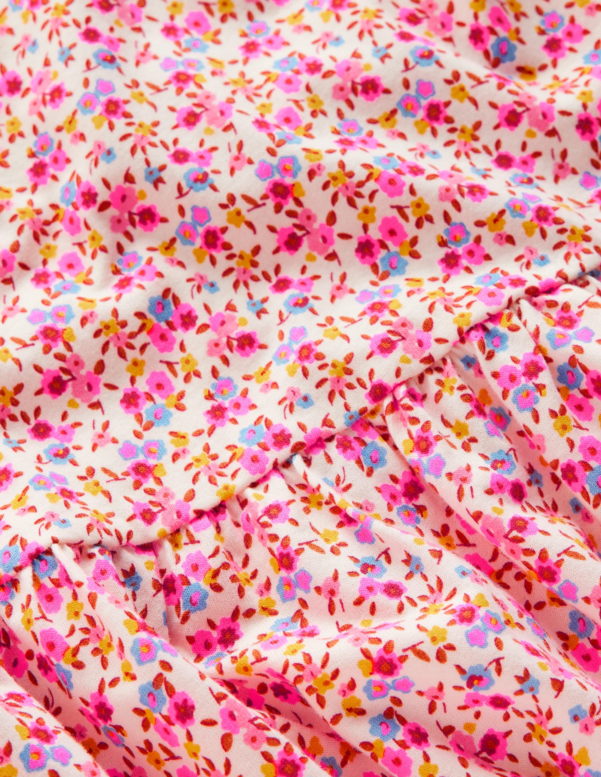 Robe T-shirt en jersey-Motif petites fleurs - Image 3