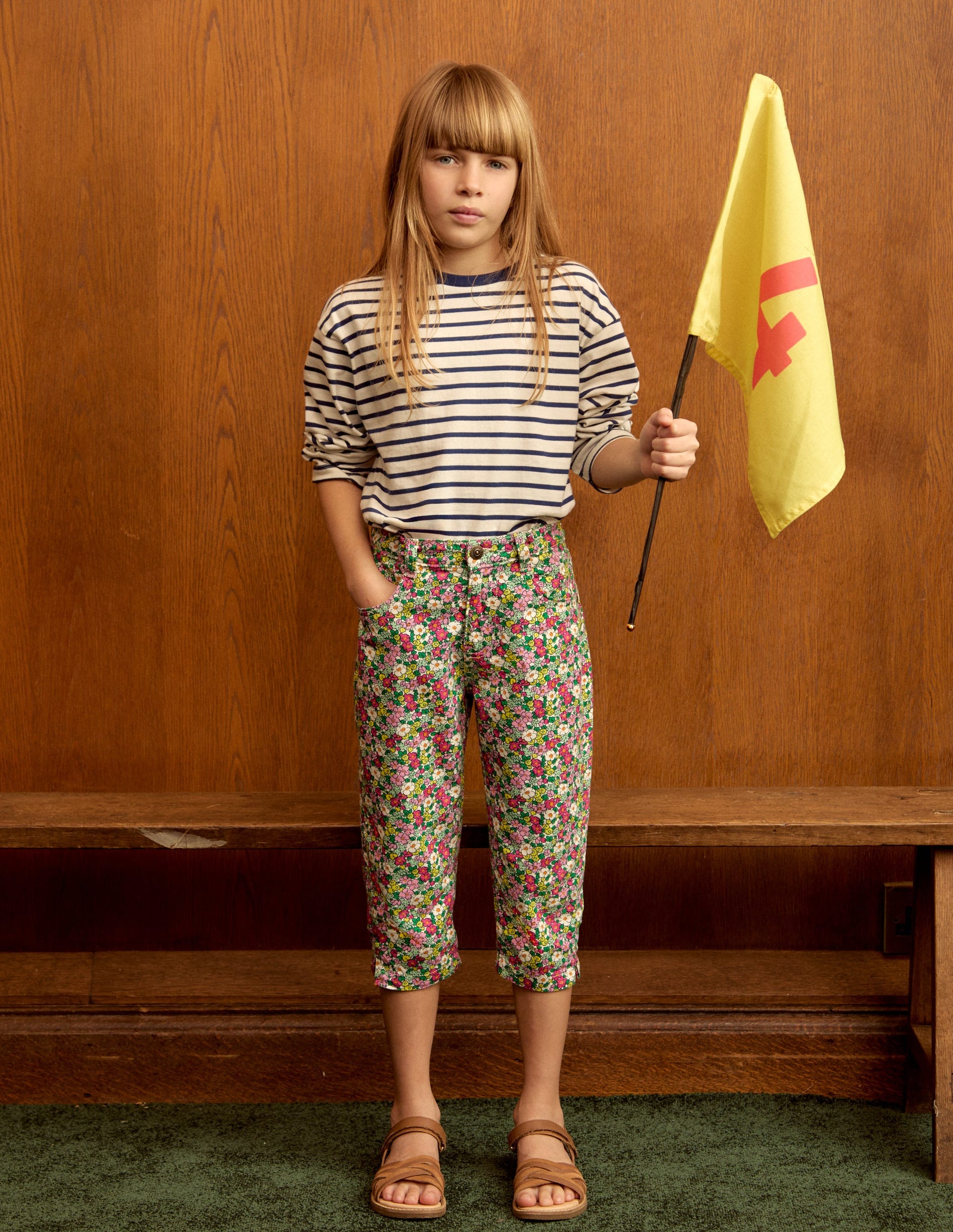 Caprihose-Bunt Sommerblumenbeet-1