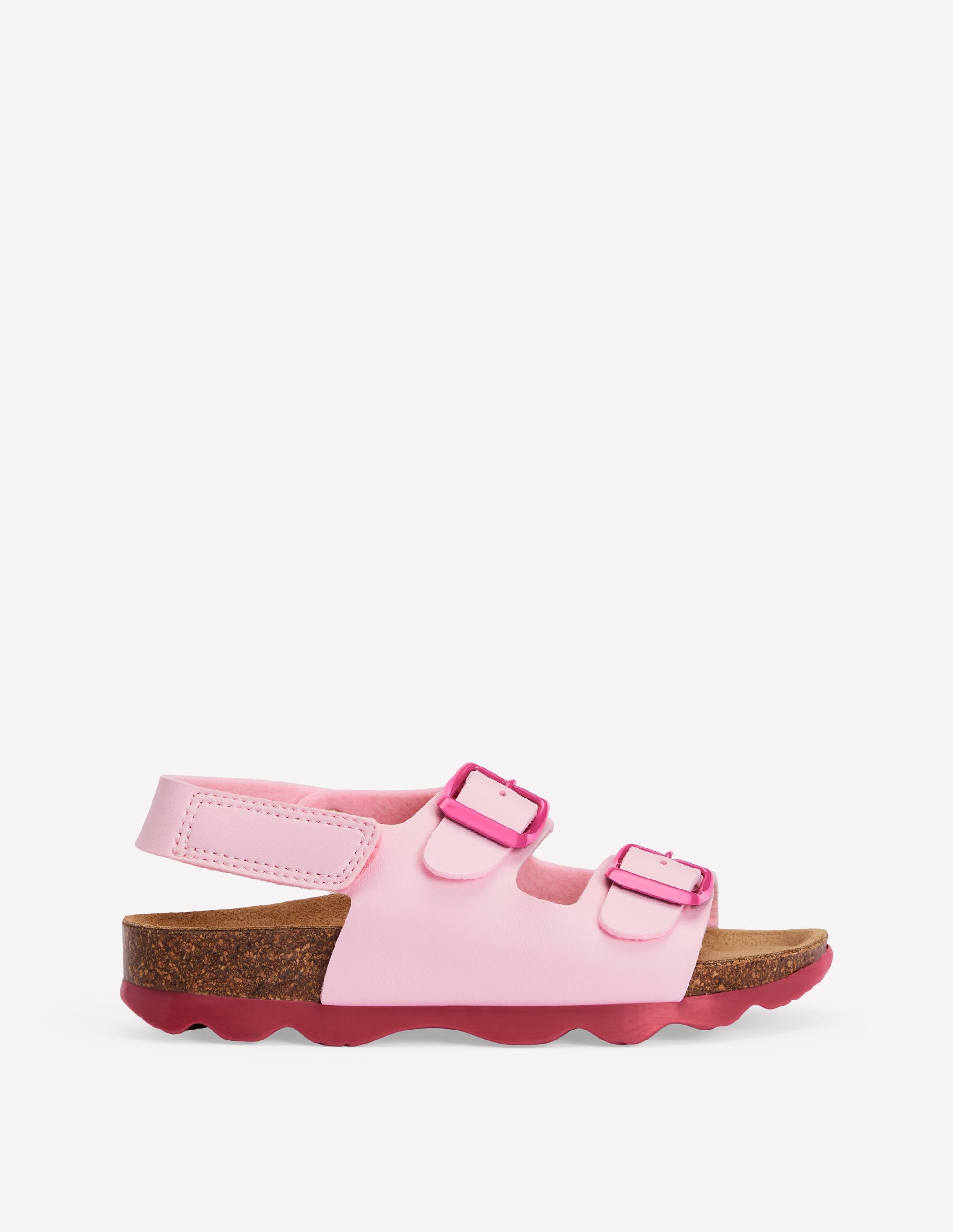 Sandalen in Blockfarben-ROSA - Image 2