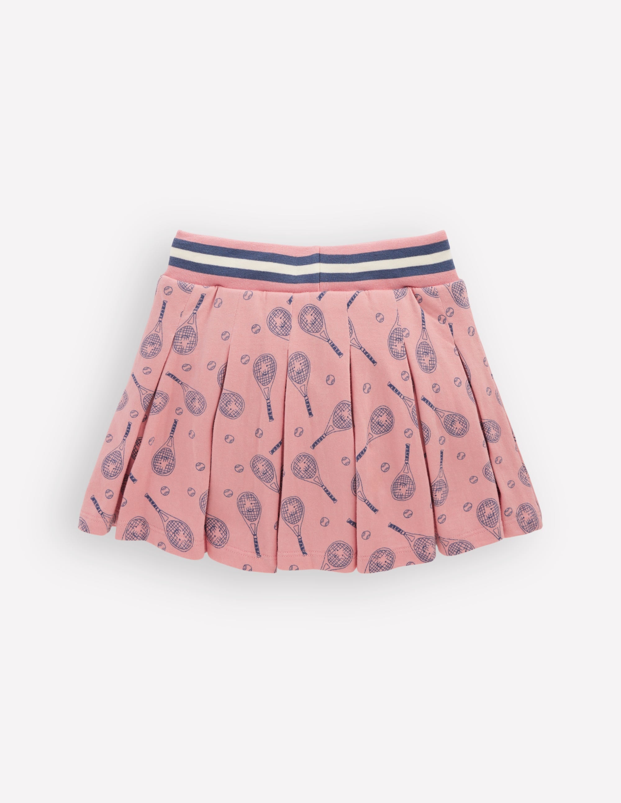 Plissierter Jersey-Skort-Rosa Tennis - Image 2