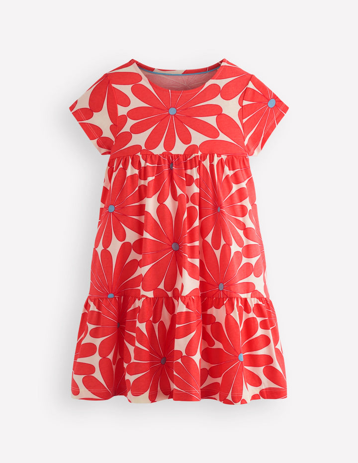 Gilet boléro en maille pointelle fille - corail, Fille Gilet boléro en maille pointelle fille - corail, Fille