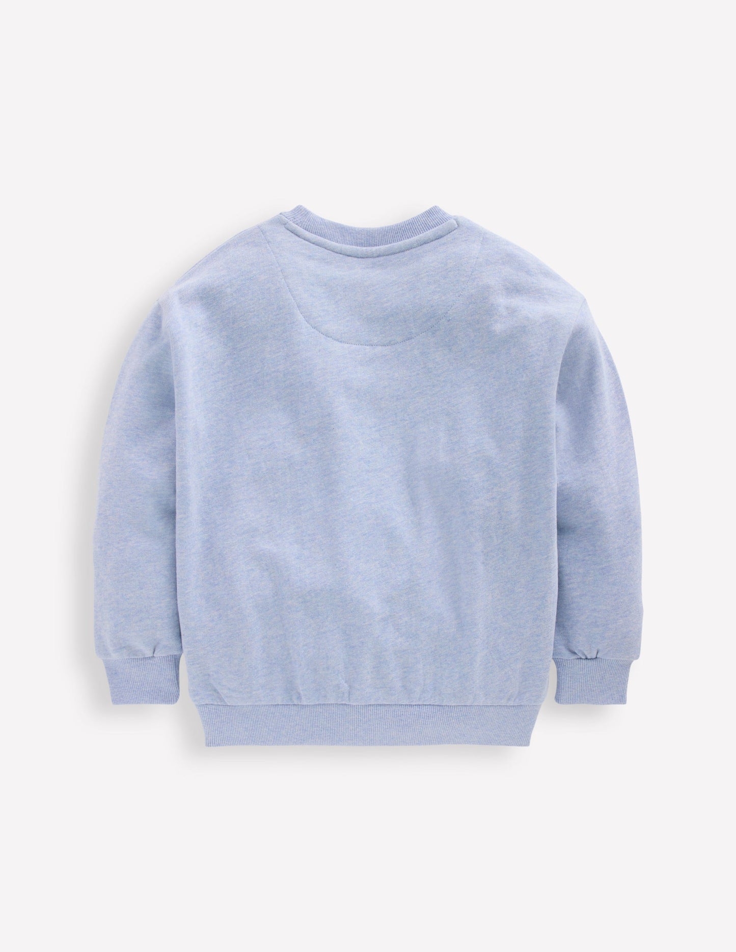 Bobbie Sweatshirt mit Applikation-Blau, Stickerei