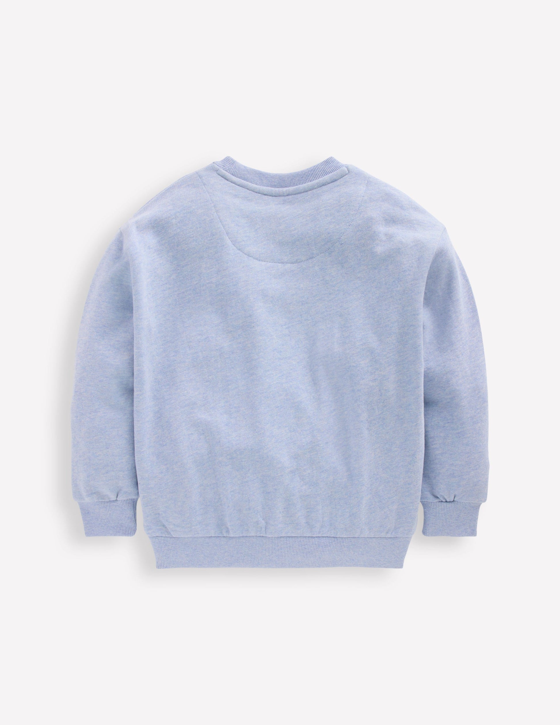 Bobbie Sweatshirt mit Applikation-Blau, Stickerei-3