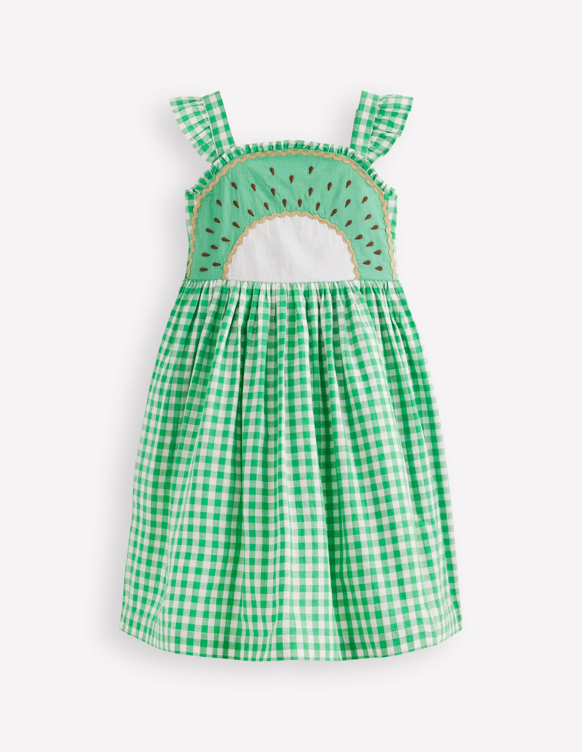 Originelles Trägerkleid-Kiwi-2