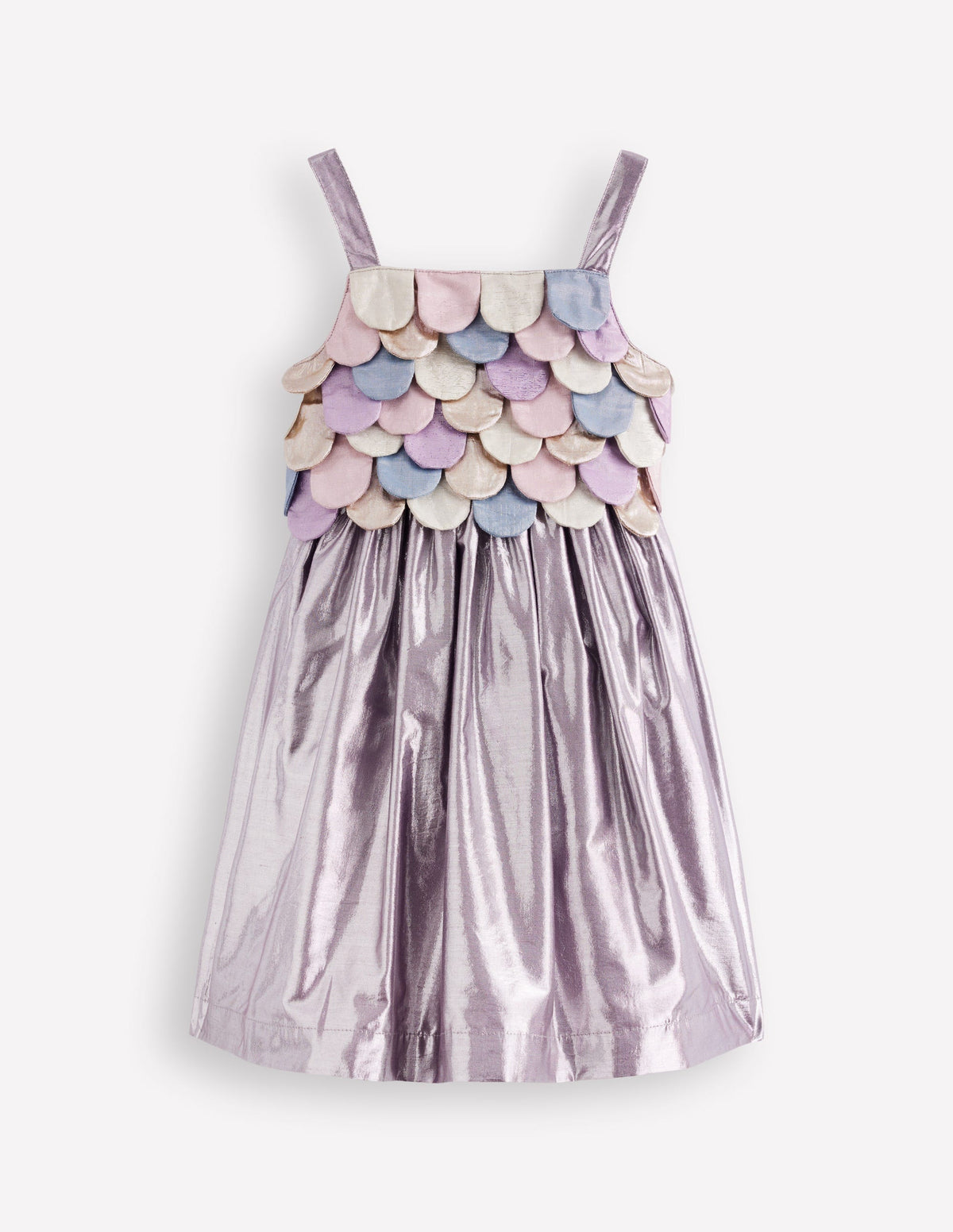 Meerjungfrau-Kleid in Metallic-Optik-Metallic-Bunt Meerjungfrau - Image 6