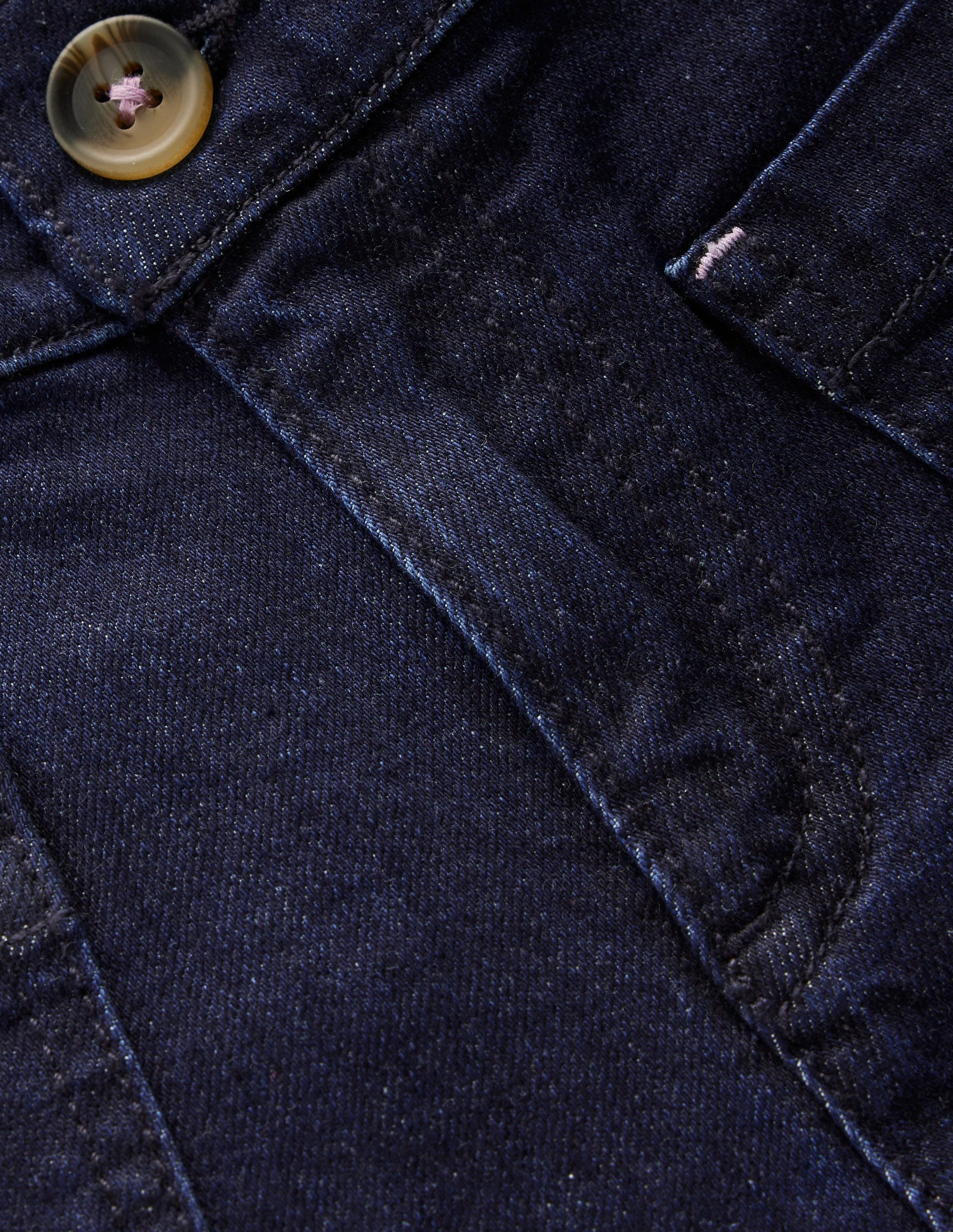 Shorts mit aufgesetzten Taschen-Dunkle Waschung-3